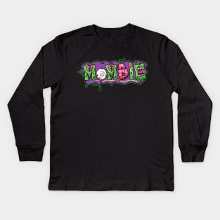 Mombie Kids Long Sleeve T-Shirt